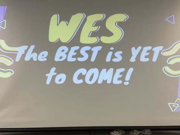 WES the best is yet to come!