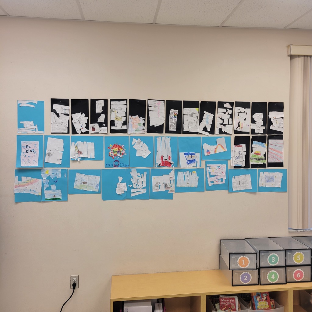 MES students working the 1st week of school