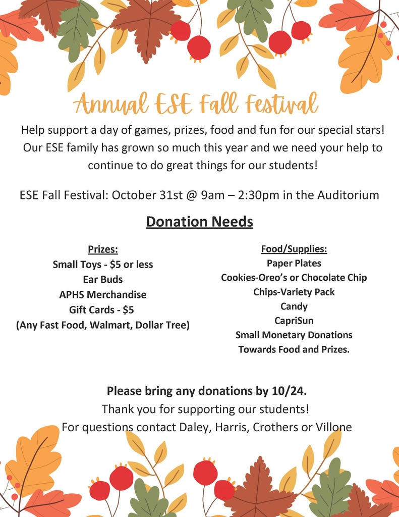 Fall Festival Flyer