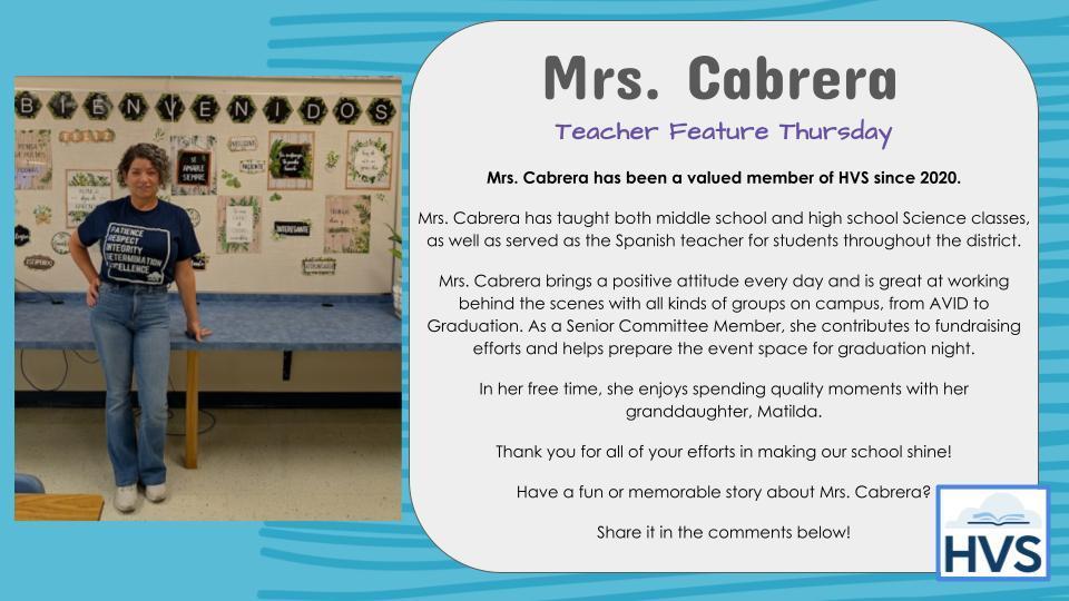 Teacher Feature Thursday
