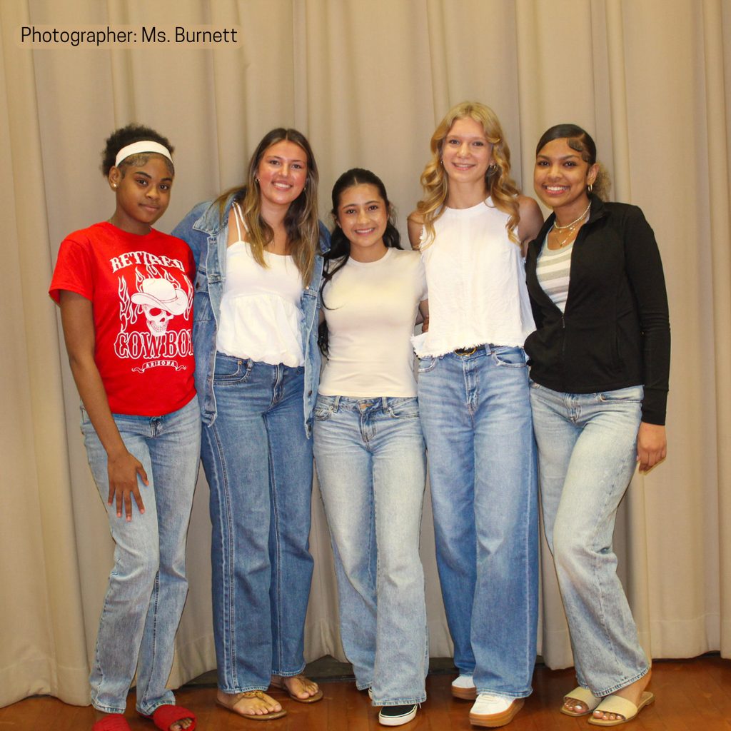HOCO Court ladies. 