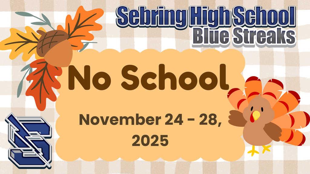 No school November 24-28, 2025