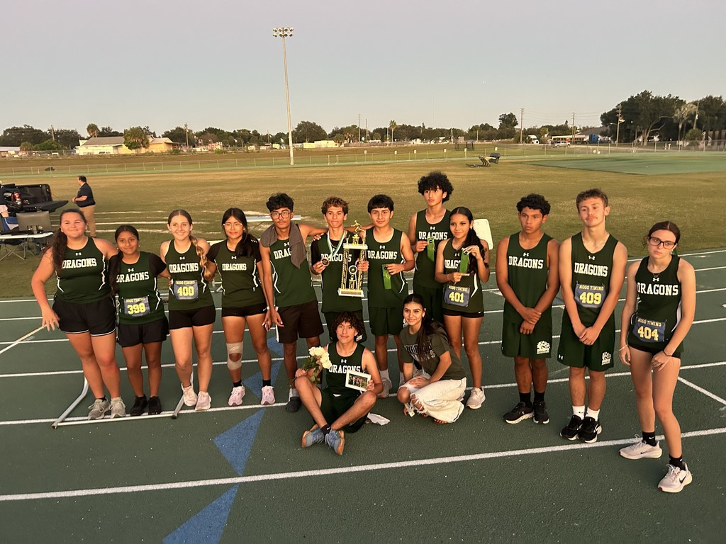 Cross Country award recipients. 