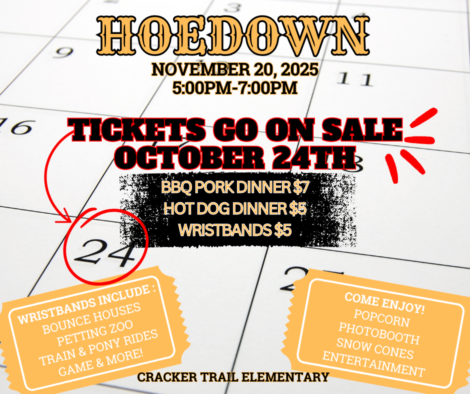 HOEDOWN flyer all information from flyer is in the post