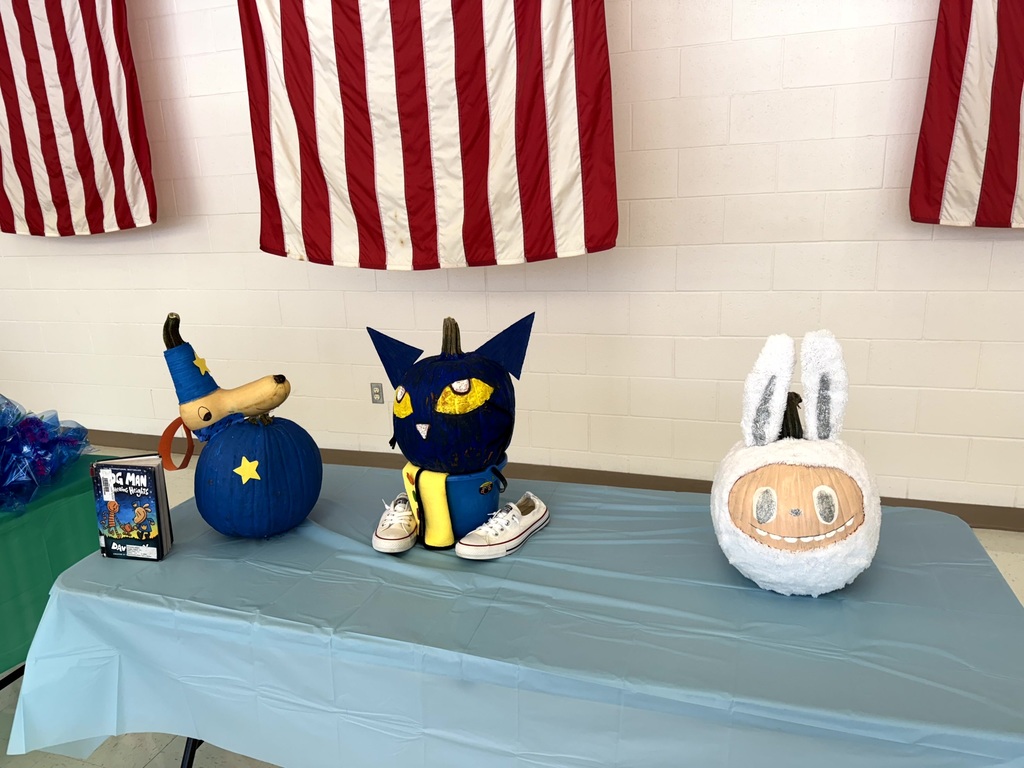 Decorated Pumkins for students to vote on