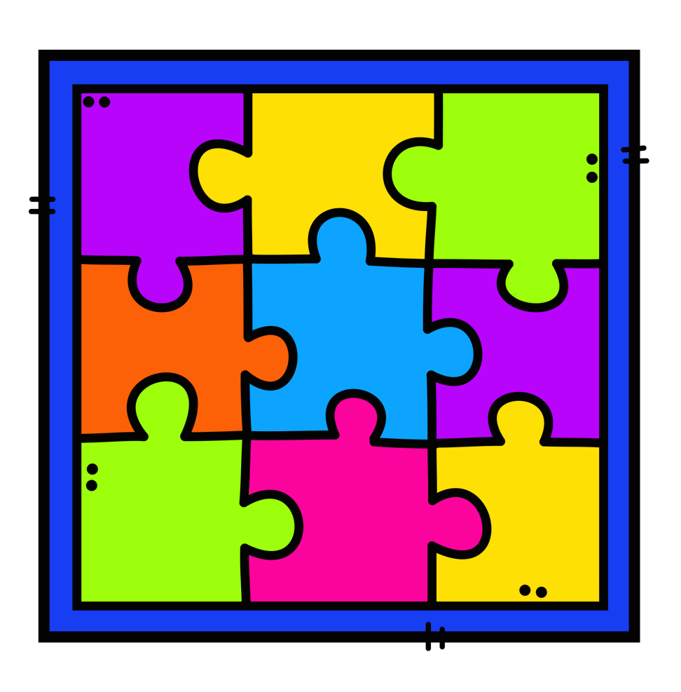 colorful puzzle
