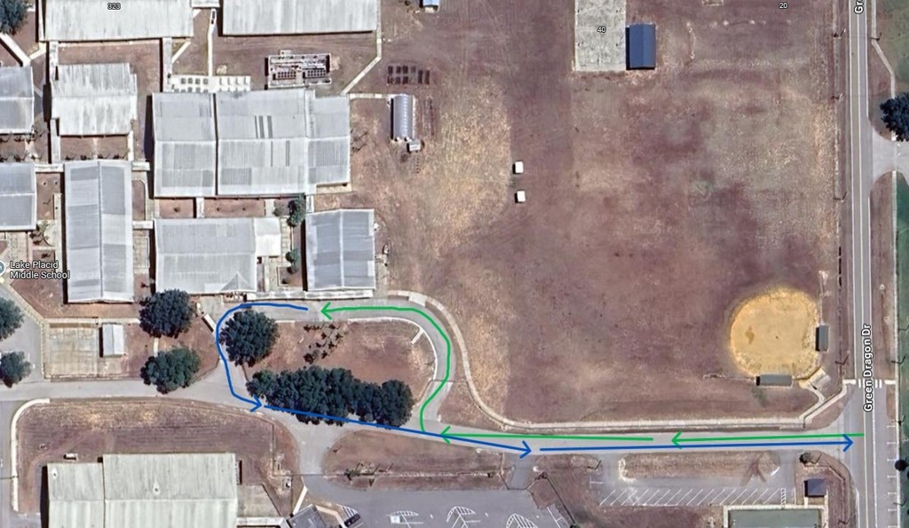 LPM Bus Loop Lock-in Pickup Route