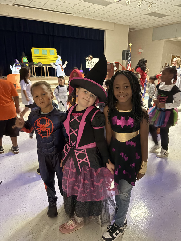 students dancing at boo bash