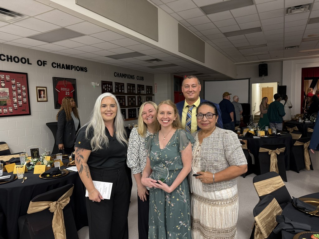 MES Summit Awards with Mrs. Vermilye, Mr. Taylor, Mrs. Brown and Mrs. Ortegon