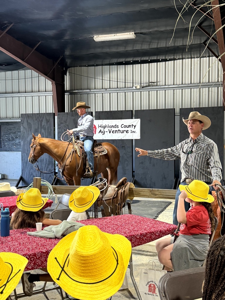 MES Students at Ag-venture last week.