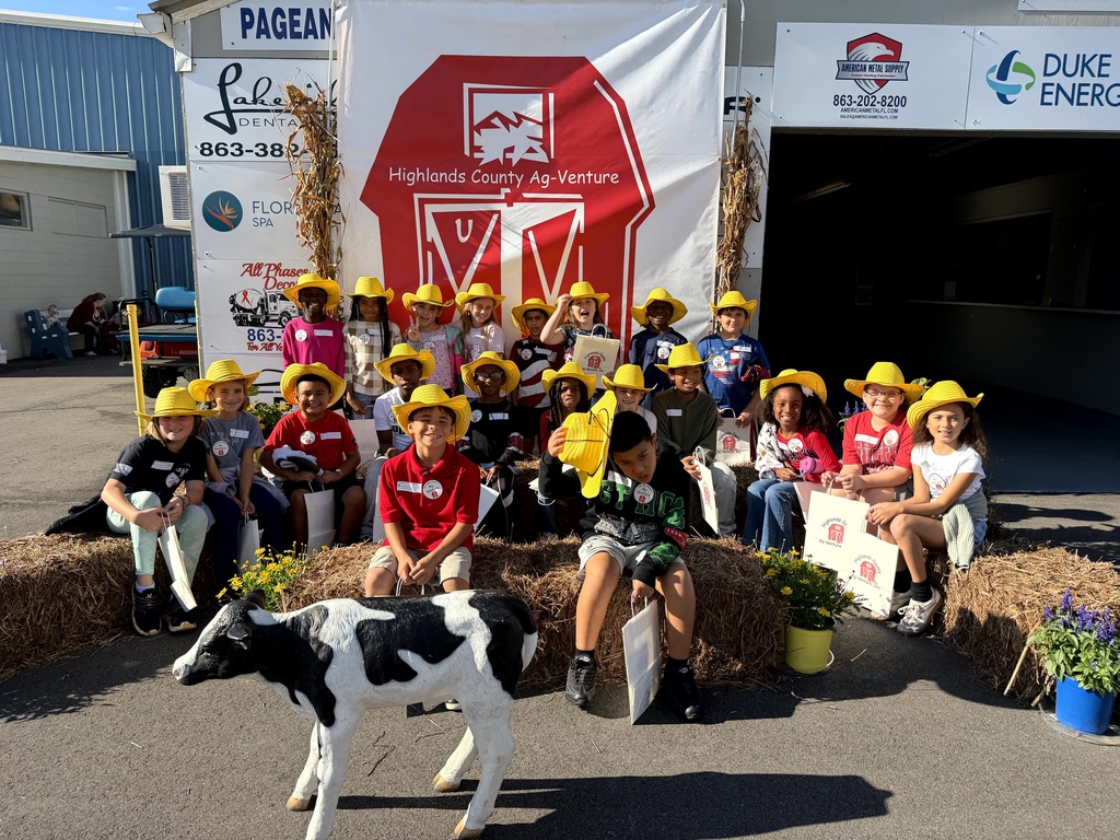 MES Students at Ag-venture last week.