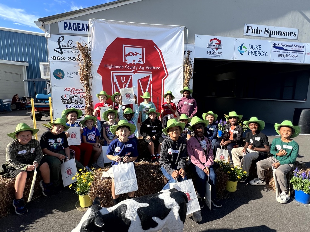 MES Students at Ag-venture last week.