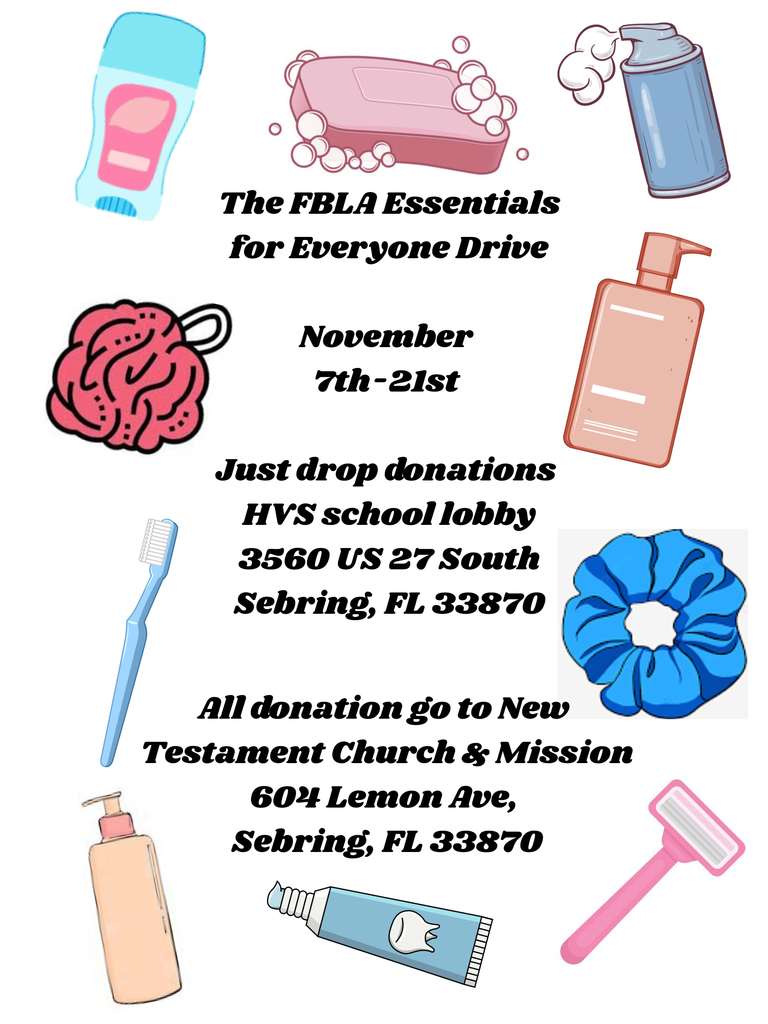 FBLA Donation Drive!