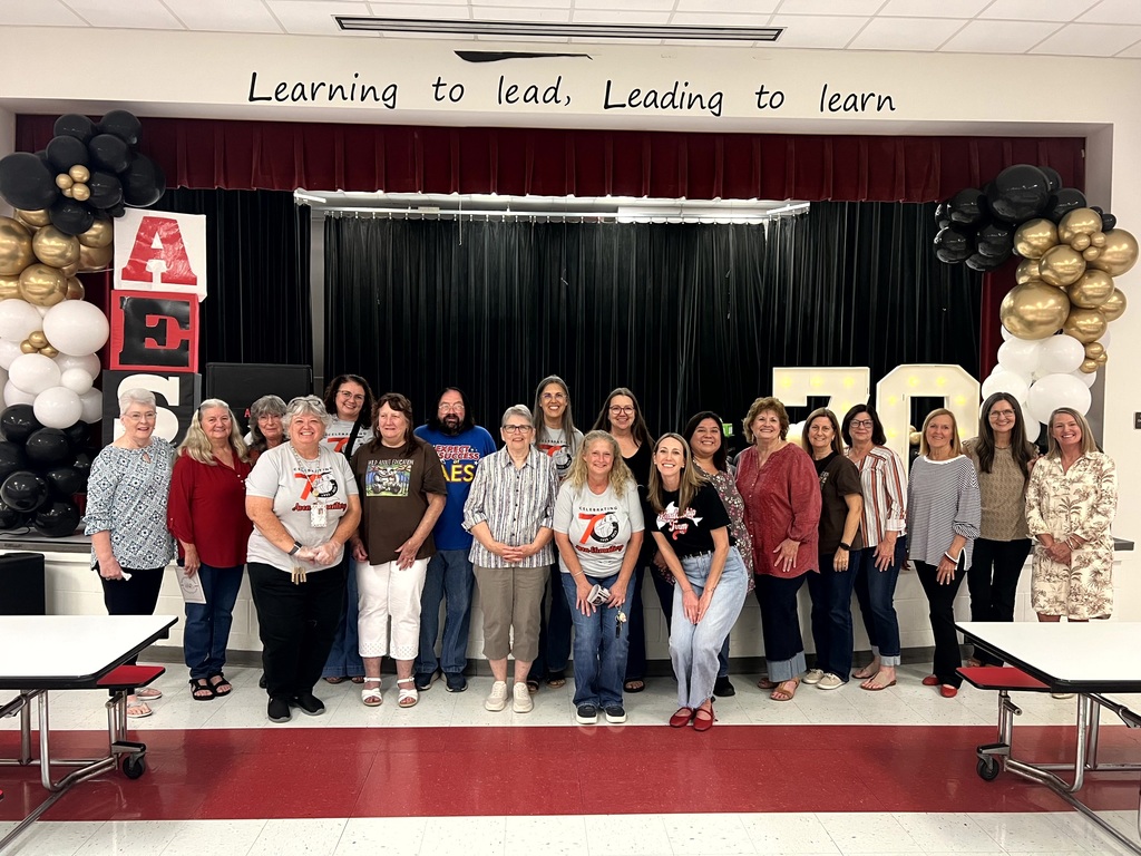 AES Faculty, Staff and Students celebrating the 70th Anniversary of AES.