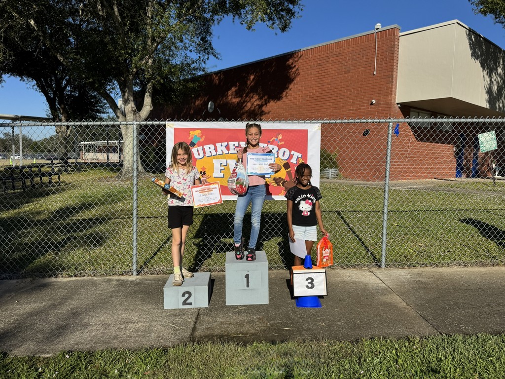 3rd Grade Winners Girls