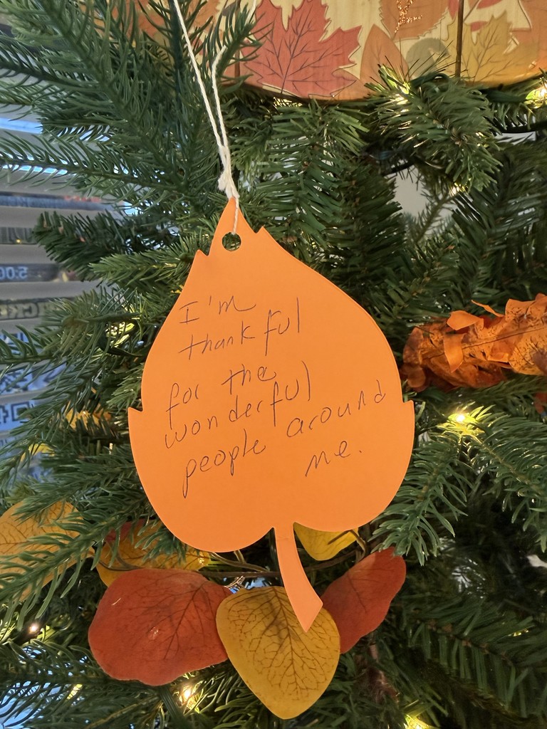 Thankful Tree 2025