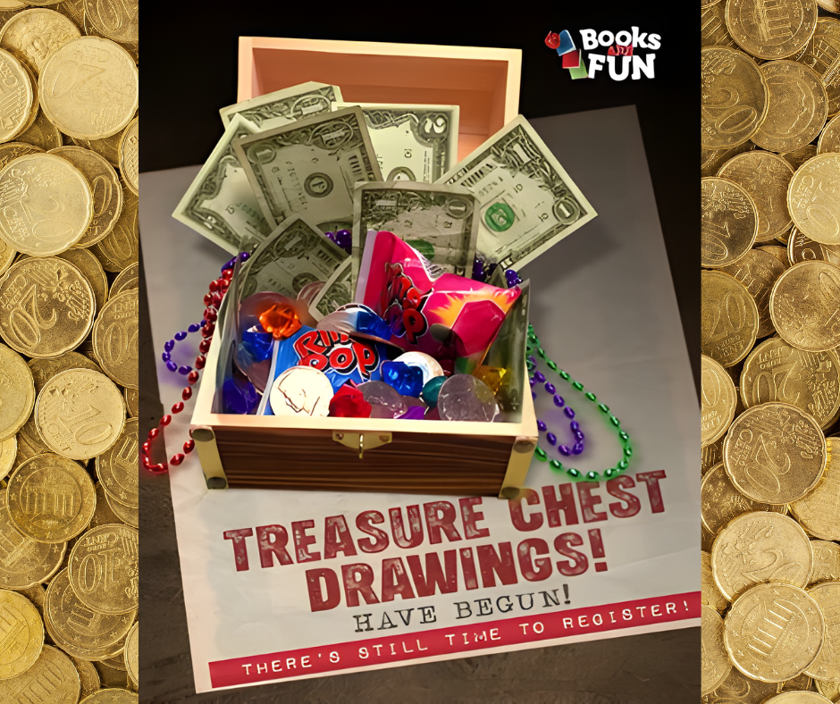 Treasure Chest Drawing Begins!