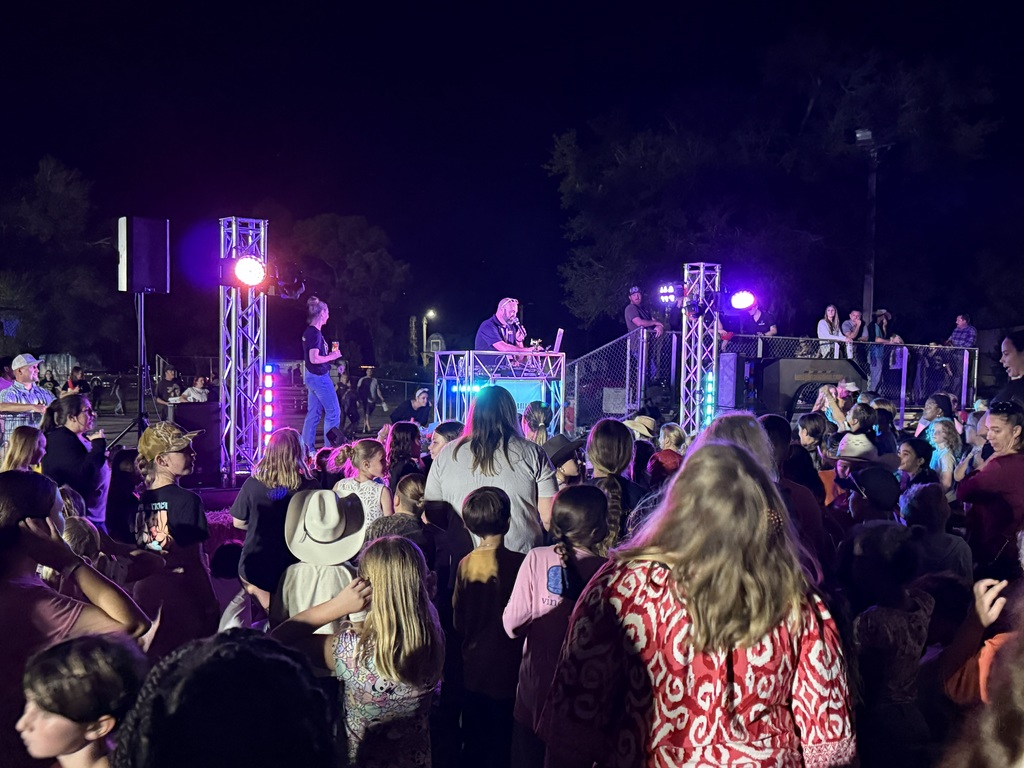 View of Hoe Down Crowd