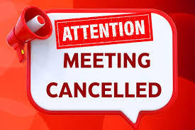 The SAC meeting has been cancelled.