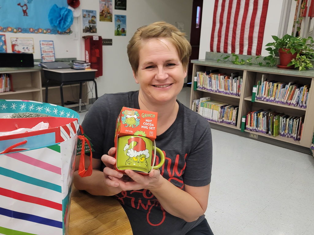 AES Staff having a nice time at the Staff Christmas party.