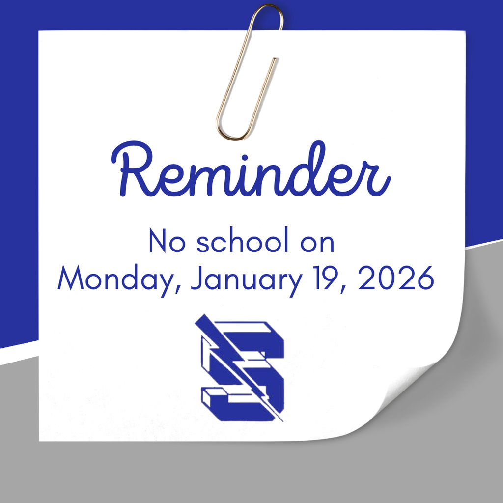 No school on Monday, January 19, 2026