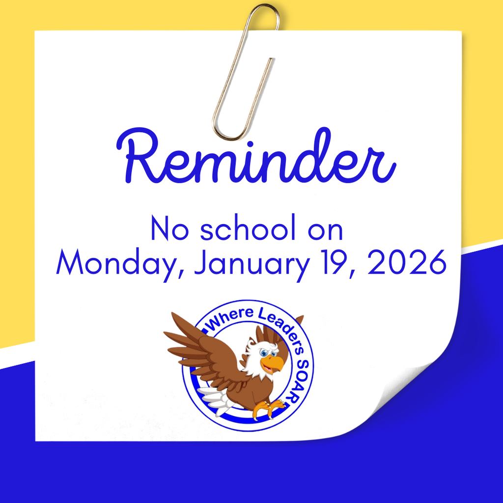 No school on Monday, January 19, 2026