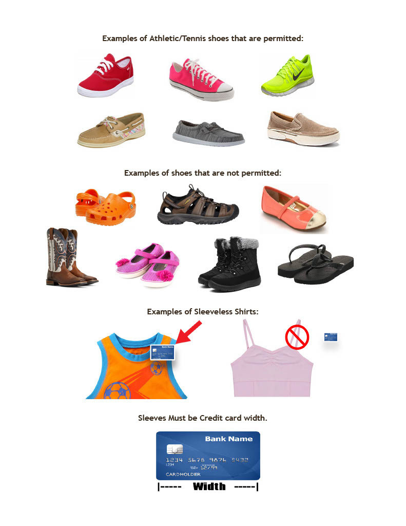 images of school appropriate athletic style shoes