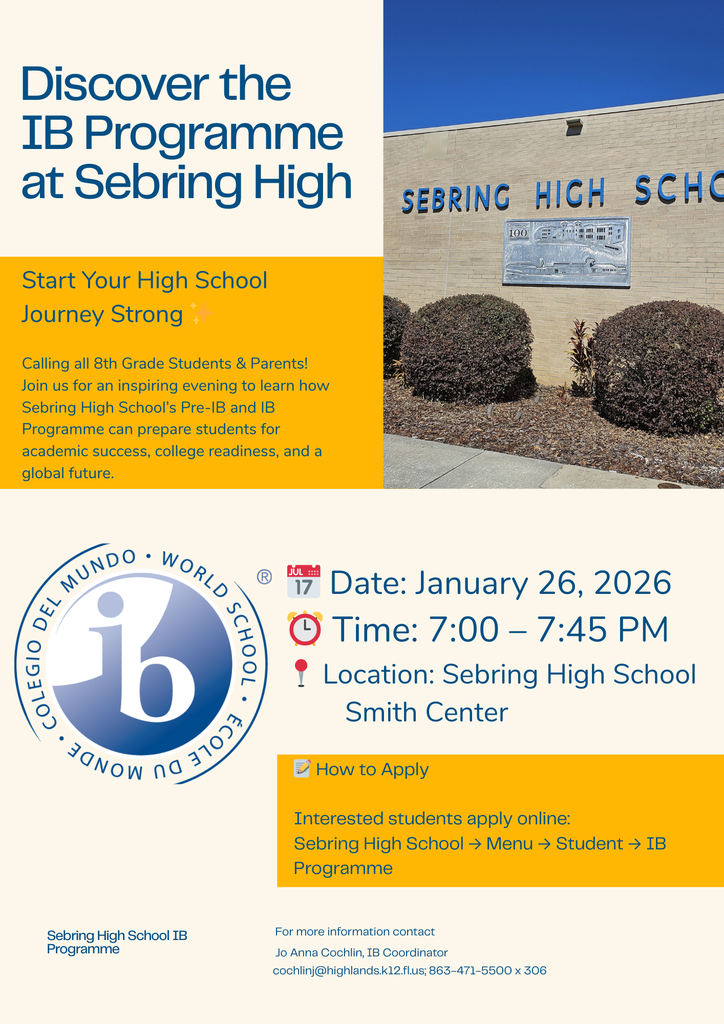 flyer with SHS Parent Night Information - all details are in the caption