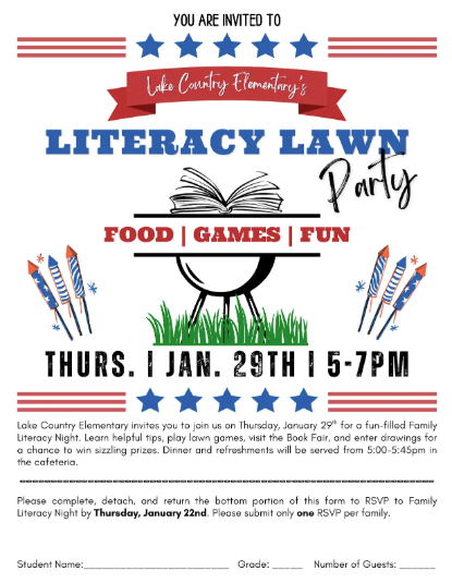 Literacy Lawn Party