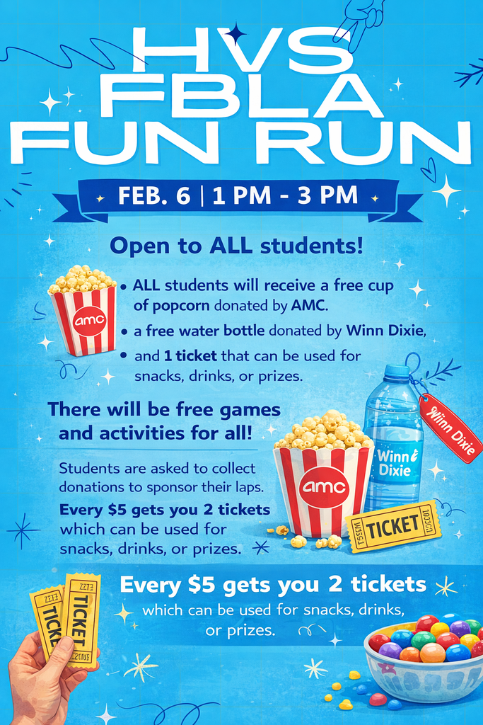 HVS FBLA FUN RUN FLYER