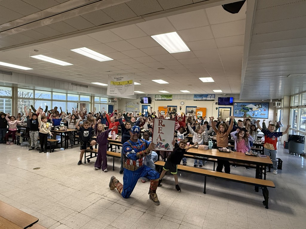 Captiain America and 2nd Grade