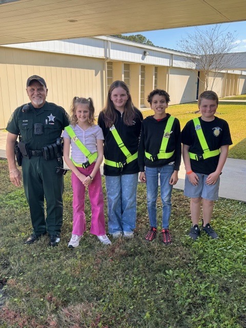 Celebrating SSD Acuna with a few of our safety patrols