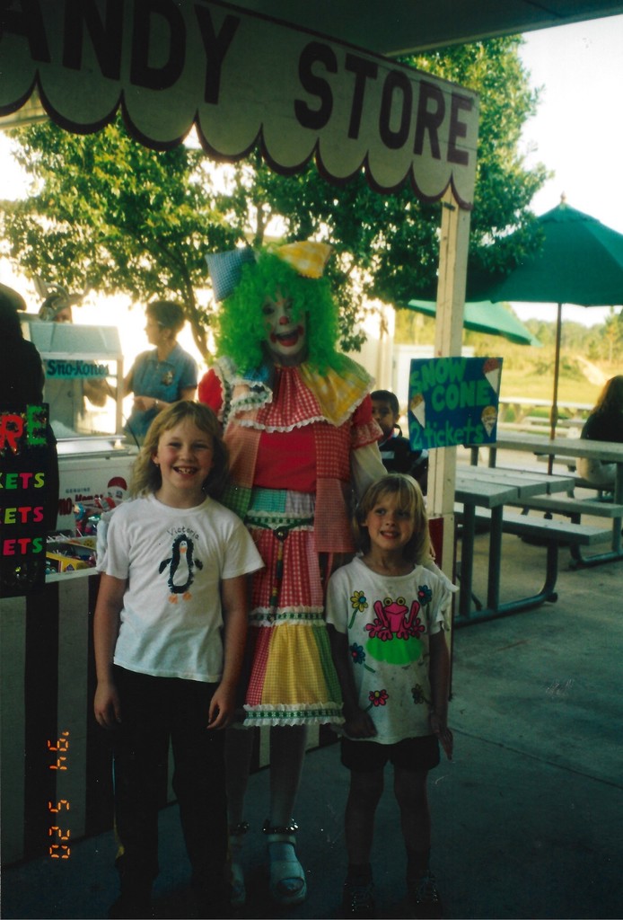 Students at the 2003 CTE HoeDown.