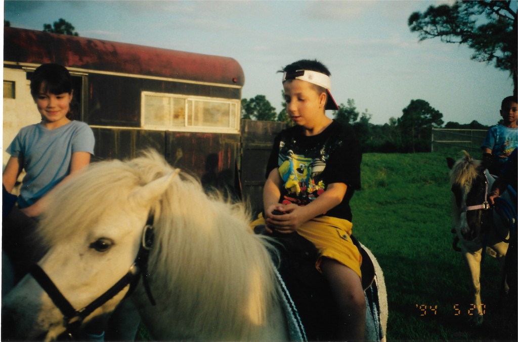 Students at the 2003 CTE HoeDown.