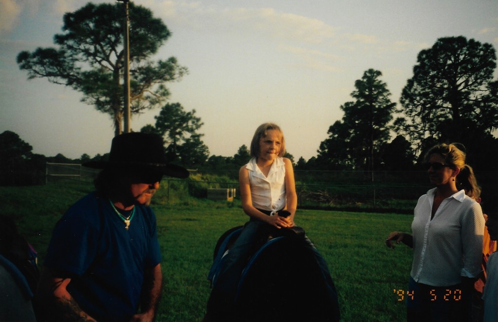 Students at the 2003 CTE HoeDown.