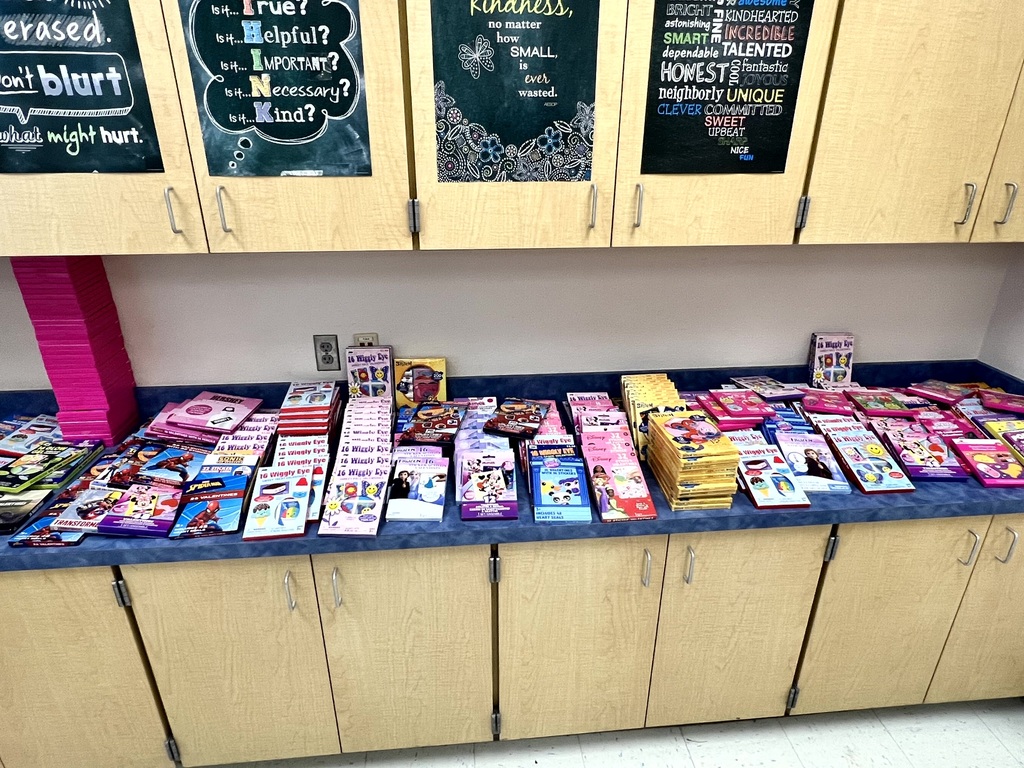 Valentine card boxes donated for our students from Crystal Lake community.