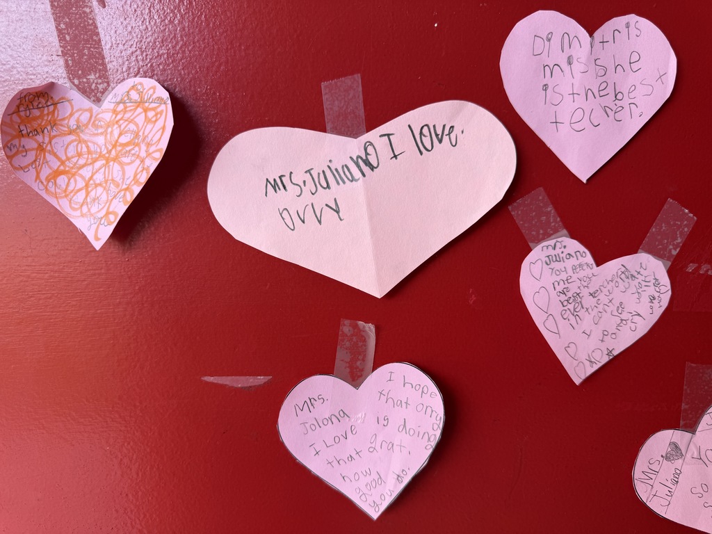 ❤️ Spread the Love 2026 ❤️ Kind messages of appreciation posted on classroom doors