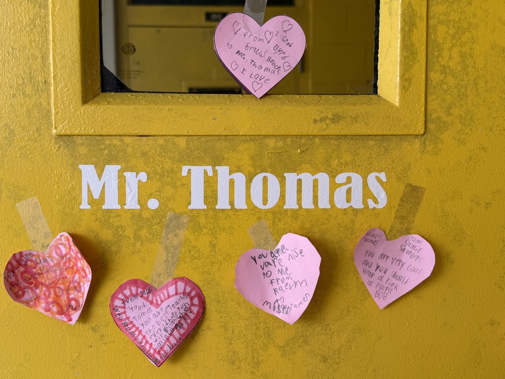 ❤️ Spread the Love 2026 ❤️ Kind messages of appreciation posted on classroom doors