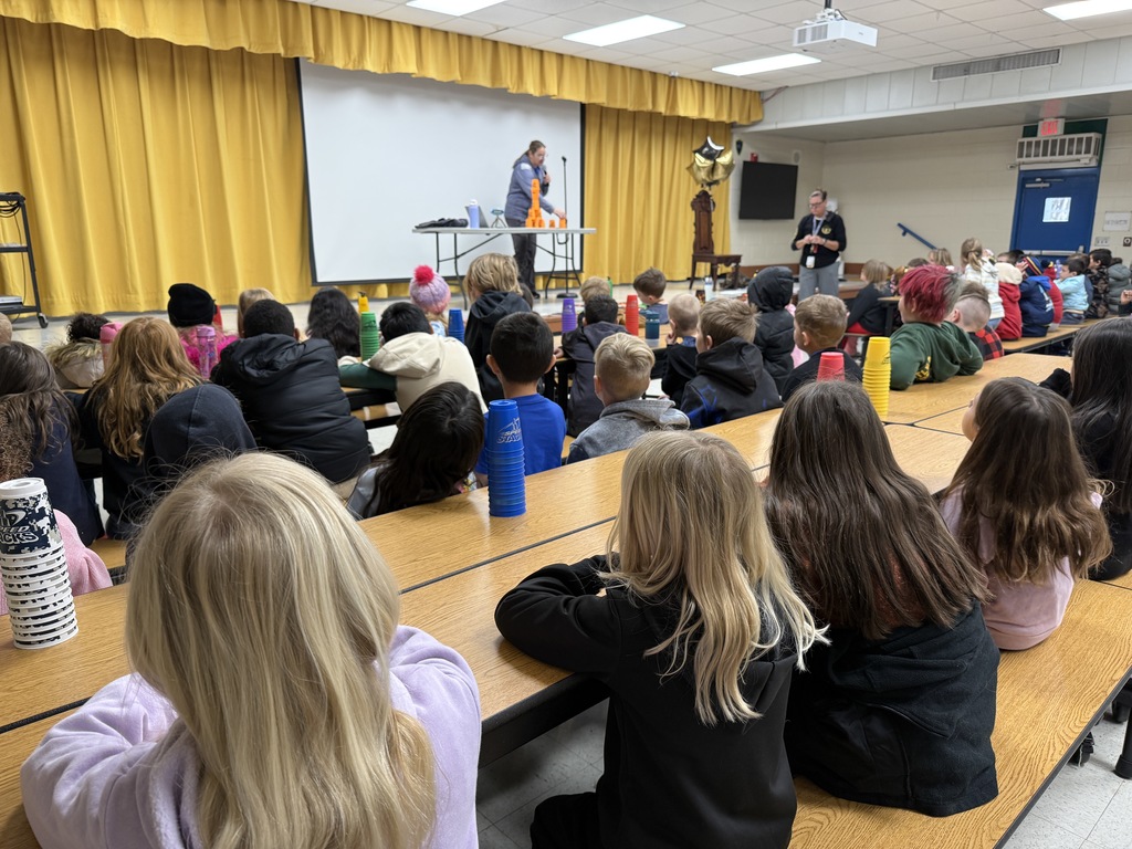 Cup stacking with K 1 2 grade students
