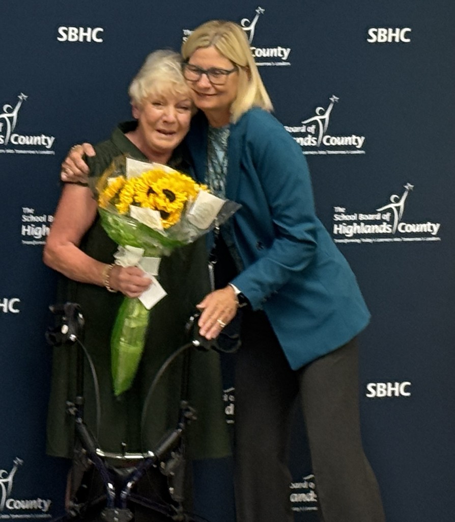 School Board Meeting celebrating 30 years of service