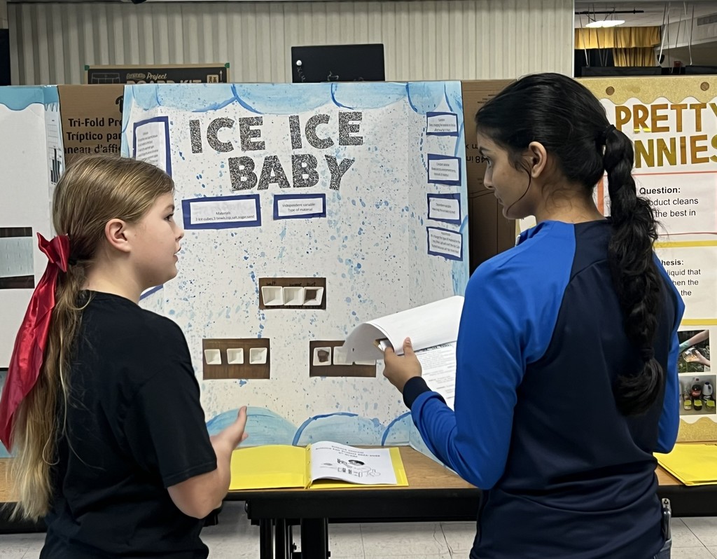 The day of last week’s Art & Science Night, our 5th grade scientists were presenting their Science Fair projects, where they were interviewed and judged using a set of criteria. Each student had to confidently explain, discuss, and defend their project, showing not only their research but also their critical thinking and problem-solving skills.