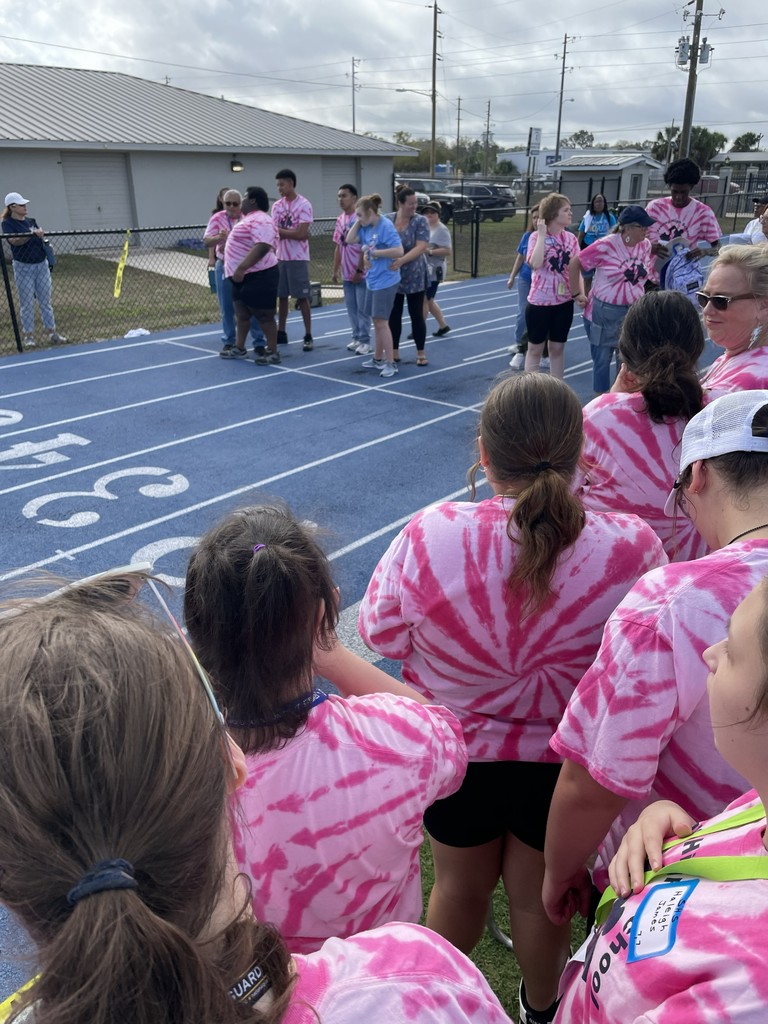 Students at special stars. 