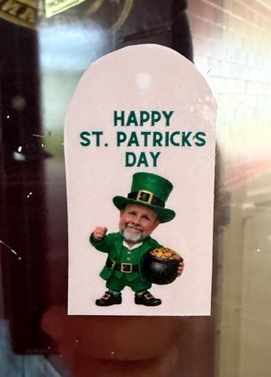 On the Friday before Spring Break, we had a surprise visit from a mischievous little leprechaun who stopped by to spread some fun around campus. Something about him looked oddly familiar… we just can’t quite put our finger on it! 👀