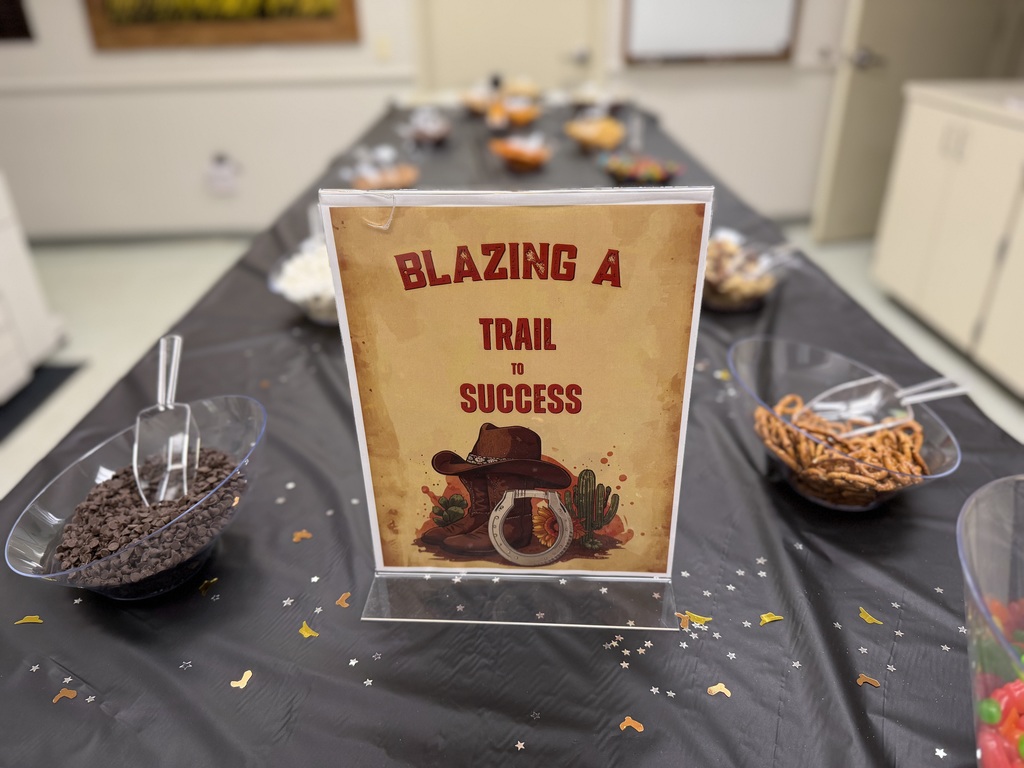 Trail mix provided by the office staff.