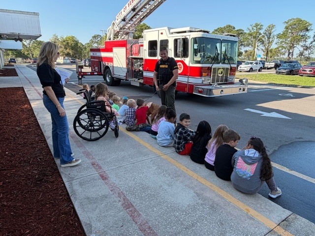 Our Kindergarten Mustangs had a wonderful time diving into their “Community Helpers” unit with some very special visitors from our community! 🚓🚒👩‍⚕️👷