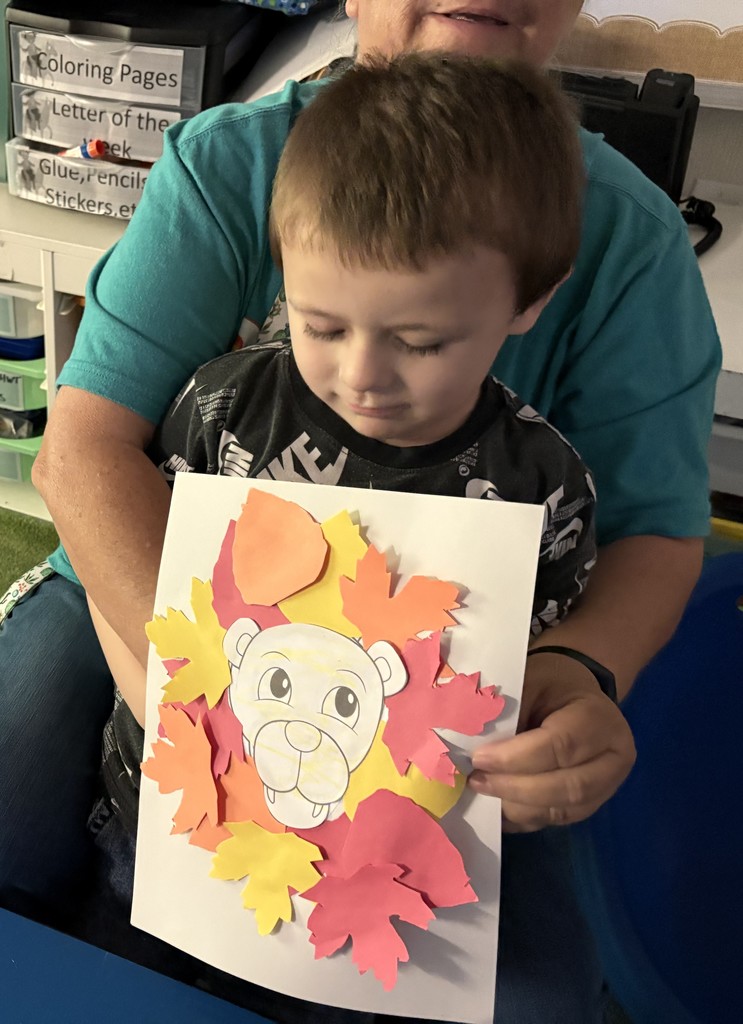 Mrs. Madden’s Pre-k class finished zoo week with these creative lions.