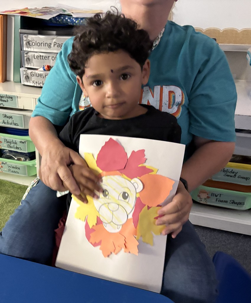 Mrs. Madden’s Pre-k class finished zoo week with these creative lions.