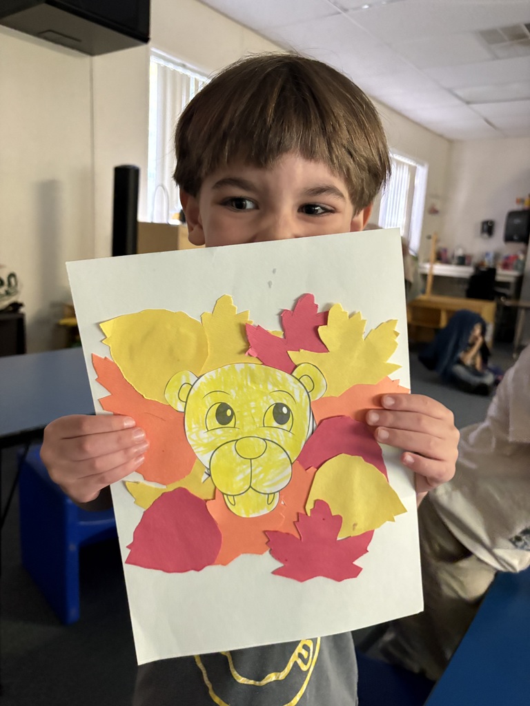 Mrs. Madden’s Pre-k class finished zoo week with these creative lions.