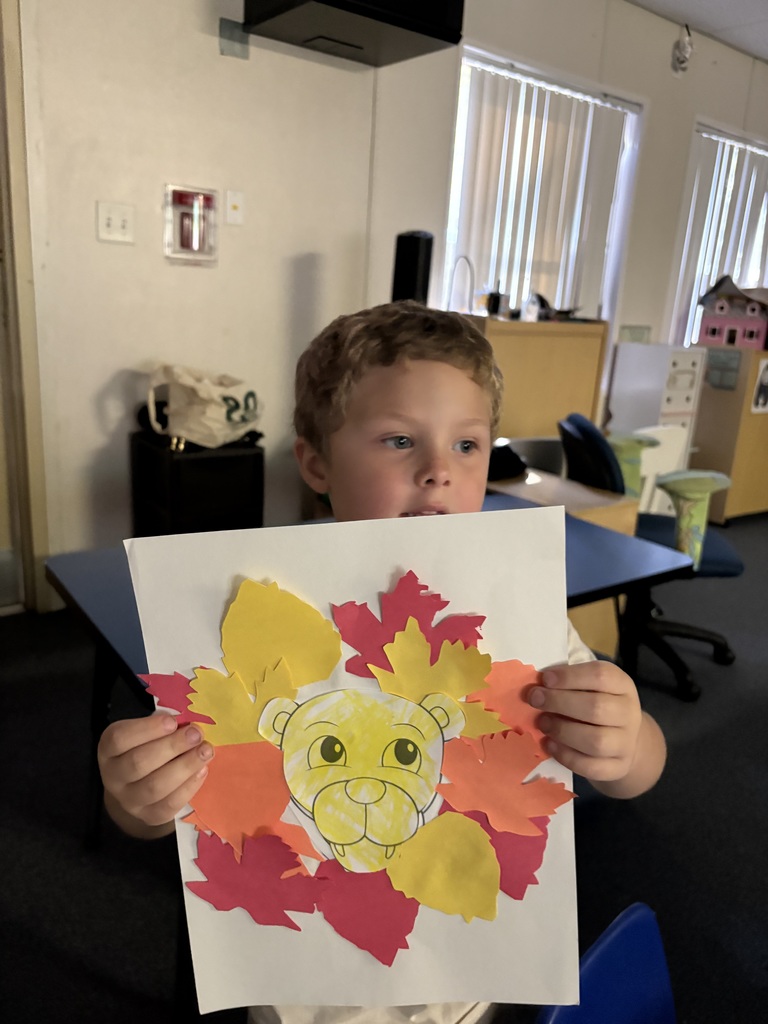 Mrs. Madden’s Pre-k class finished zoo week with these creative lions.