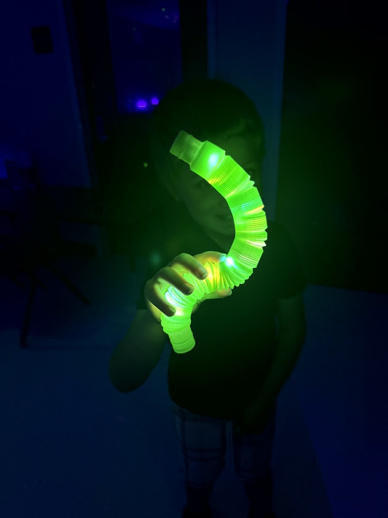 Students having a fun time at Dance Party.